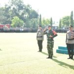 Pangdam XIII/Merdeka Mayjen TNI Candra Wijaya Pimpin Apel Gelar Pasukan Pengamanan VVIP Kunjungan Kerja Presiden RI di wilayah Provinsi Gorontalo