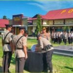 Mutasi Perwira Di Wilayah Hukum Polda Gorontalo, Polres Boalemo Gelar Upacara Serah Terima Jabatan