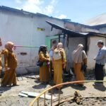 Kadis Pendidikan dan Kebudayaan, Irwan Dai Tinjau Lokasi Kebakaran Sekolah di Paguyaman Pantai