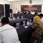 Di KPU Boalemo,Cawabup Boalemo Lahmudin Hambali Usulkan Pengurangan Jumlah Debat Publik Menjadi Dua Kali