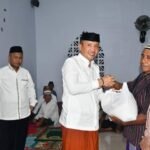 Wakil Bupati Boalemo Safari Ramadhan di Dulupi, Bagikan Bantuan untuk Kaum Dhuafa