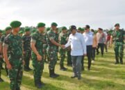 531 Prajurit TNI AD Siap Perkuat Batalyon Infanteri TP 915/Bitu’o, Bupati Rum Pagau Beri Penghormatan Tinggi