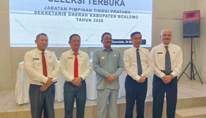 Seleksi Sekda Boalemo Resmi Dibuka, Bupati: Ini Bukan Soal Kedekatan, Tapi Kemampuan
