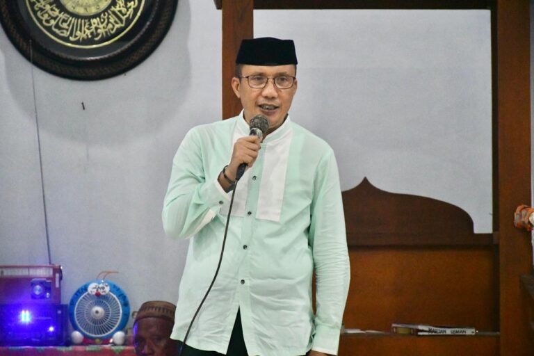 Wabup Boalemo Sampaikan Kabar Duka Nasional Saat Safari Ramadhan
