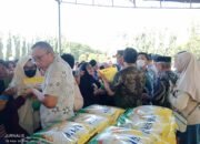 Pangan Murah Polres Boalemo Diserbu, Bupati Rum Pagau dan Wabup Lahmuddin Hambali Hadir Temui Warga