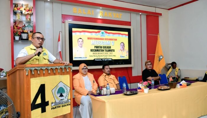 Golkar Boalemo di Muscam V, Lahmudin dan Kadir Dai Perkuat Kekuatan Politik untuk Rakyat