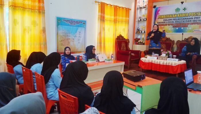 Perkuat Peran Kader Posyandu, UPTD Puskesmas Botumoito Gelar Pembekalan Jelang Program PMT