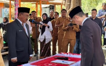 Bupati Rum Pagau Percayakan Kursi Sekda Boalemo ke Tangan Profesor Nurdin