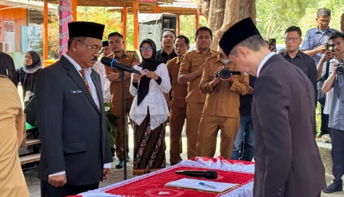 Bupati Rum Pagau Percayakan Kursi Sekda Boalemo ke Tangan Profesor Nurdin