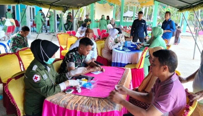 Sinergi TNI-Kesehatan: Kodim 1316 Boalemo Hadirkan Layanan Medis Gratis di Lokasi TMMD Desa Hutamonu