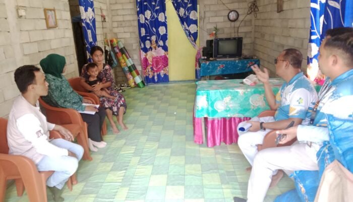 TP PKK Provinsi  dan Kabupaten Gandeng  Puskesmas Botumoito Validasi  Data Anak Stunting