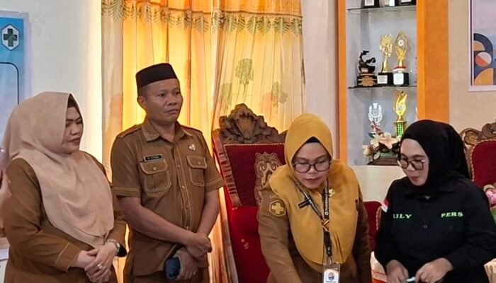 UPTD Puskesmas Botumoito Resmi Teken MoU dengan Media  Fakta Publik.id