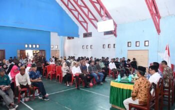 Wabup Boalemo Ajak Aparat Desa Hindari Sikap Saling Menjatuhkan dan Saling Sikut