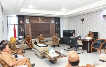 Perkuat Tata Kelola Desa, Wabup Boalemo Gelar Rapat dengan Dinas Sosial dan PMD