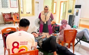 Setetes Darah untuk Sesama, Puskesmas Botumoito Bersama Dinkes dan PMI Boalemo Gelar Donor Darah