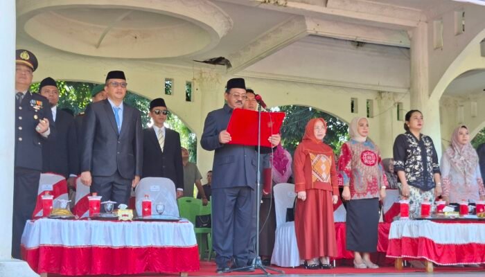 Peringati Hari Lahir Pancasila, Bupati Rum Pagau Serukan Penguatan Nilai Kebangsaan