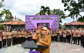 Tak Sekadar Berkemah, Wabup Lahmuddin Sebut Pramuka Tempat Menempa Pemimpin Masa Depan