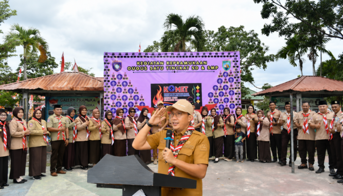 Tak Sekadar Berkemah, Wabup Lahmuddin Sebut Pramuka Tempat Menempa Pemimpin Masa Depan
