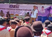 Buka Perkemahan Penggalang, Wabup Lahmudin Hambali: Pramuka Wadah Pembentukan Karakter Generasi Muda