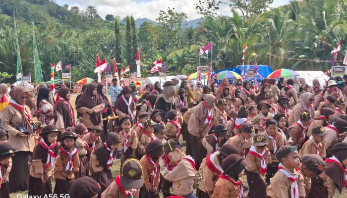 Perdana di Boalemo, Perkemahan Pra Siaga Kenalkan Anak TK/PAUD Semangat Kepramukaan
