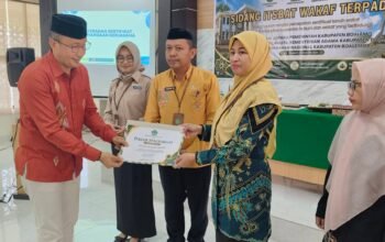 Wabup Lahmuddin Hambali Buka Sidang Itsbat Wakaf Terpadu di Boalemo