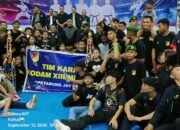 Karateka Kodam XIII/Merdeka Asal Boalemo Tampil Ganas, Raih Juara Umum Kajati Sulut Cup V