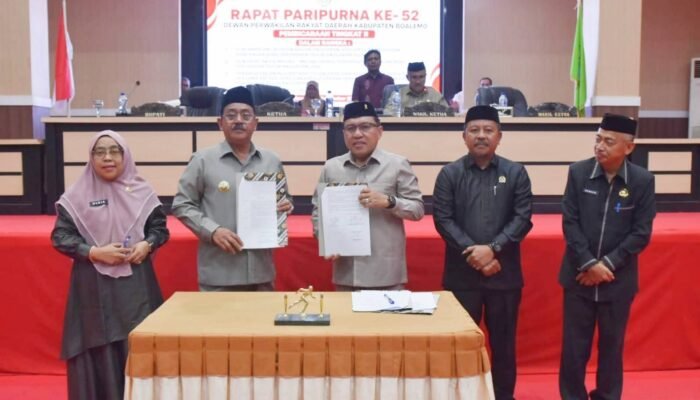 Perubahan APBD 2026 Resmi Disepakati, Boalemo Dapat Tambahan Penerimaan Rp30,04 Miliar
