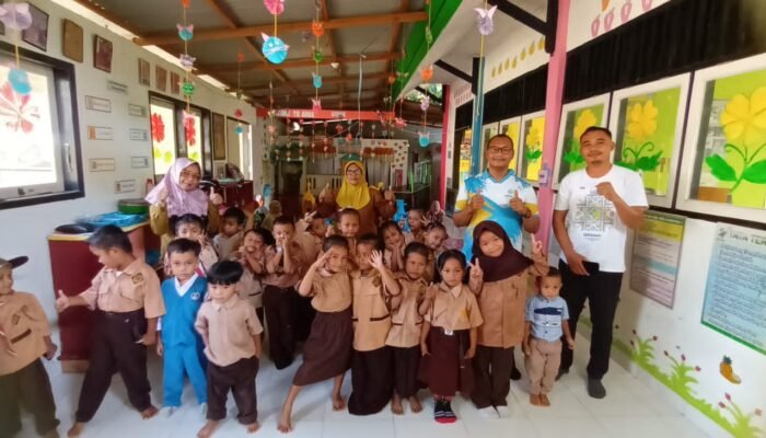 Anak TK/PAUD di Botumoito Jalani Pemeriksaan Tumbuh Kembang oleh Puskesmas Botumoito