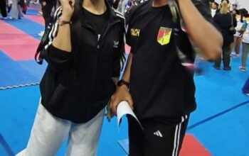 Asmiranda Asabi, Karateka SMAN 1 Tilamuta Ukir Prestasi Bersama Kodam XIII/Merdeka di Karate Open Tournament Kajati Sulut Cup Ke-V