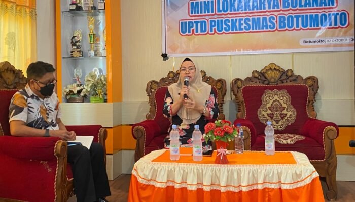 Raih Penghargaan dari Gubernur, Puskesmas Botumoito Tak Berpuas Diri, Mutu Pelayanan Terus Diperkuat