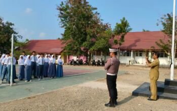 Peduli Keselamatan Pelajar, Satlantas Polres Boalemo Sambangi SMA Negeri 2 Tilamuta untuk Edukasi Tertib Berlalu Lintas